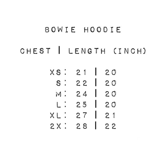 BOWIE hoodie