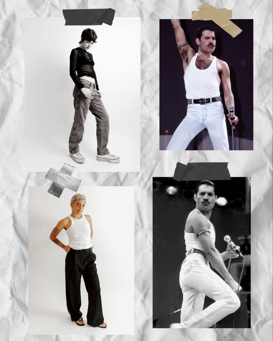 freddie's live aid style will rock you