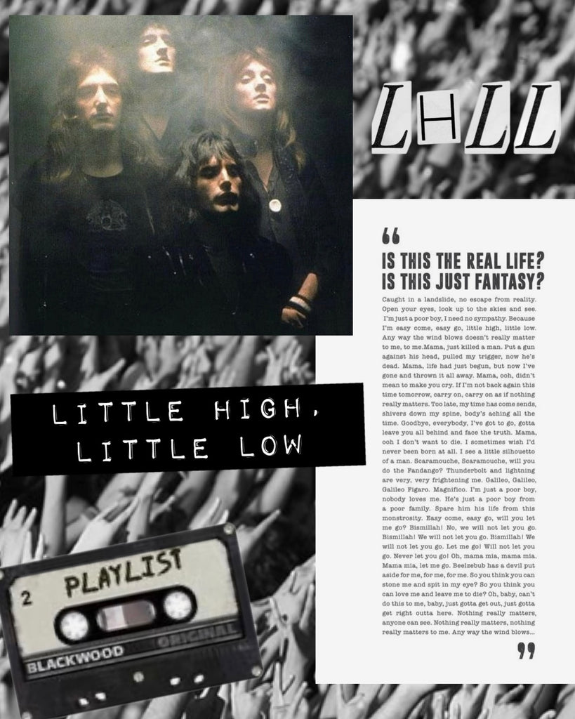 more than a song lyric: little high, little low