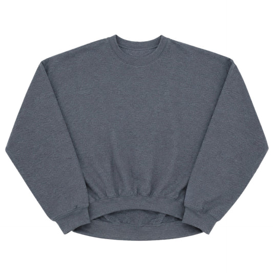 LOVE crew charcoal heather